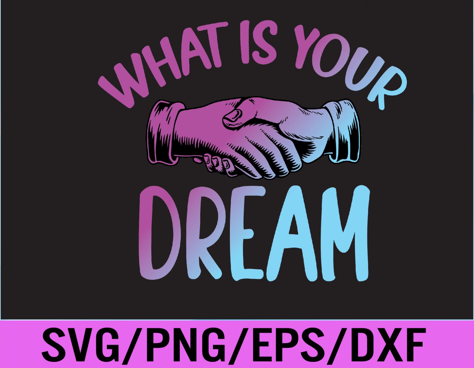 martin-luther-king-mlk-day-what-is-your-dream-black-month-svg-eps-png