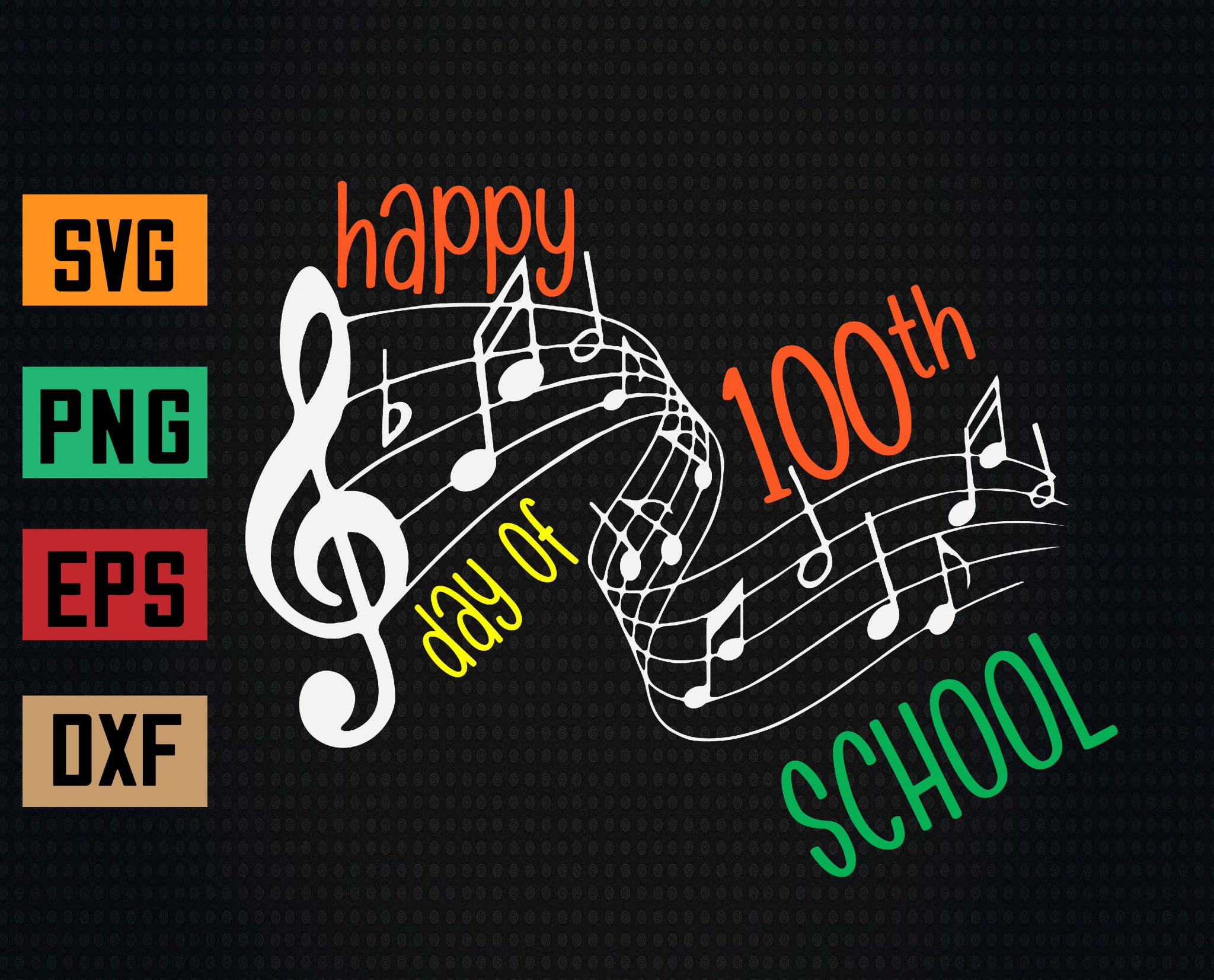 100th-day-of-school-music-teacher-100-days-musician-svg-eps-png