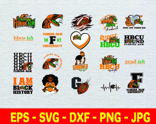 Famu Rattlers Svg, HBCU Svg Collections, HBCU Team, Football Svg, Mega ...